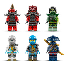 LEGO® NINJAGO® Dragonian Storm Village Battle Arena Set with 6 Minifigures and a Spinner Toy 71841