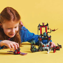 LEGO® NINJAGO® Dragonian Storm Village Battle Arena Set with 6 Minifigures and a Spinner Toy 71841