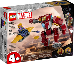 LEGO Marvel Iron Man Hulkbuster vs. Thanos 76263 Building Toy