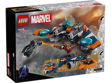 LEGO Marvel Rocket’s Warbird vs. Ronan