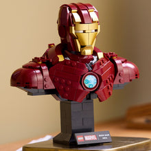 LEGO® ǀ Marvel Iron Man MK4 Bust, Buildable Model for Adults with Minifigure, Collectible Gift 76327
