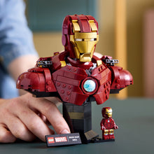 LEGO® ǀ Marvel Iron Man MK4 Bust, Buildable Model for Adults with Minifigure, Collectible Gift 76327