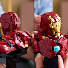 LEGO® ǀ Marvel Iron Man MK4 Bust, Buildable Model for Adults with Minifigure, Collectible Gift 76327