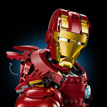 LEGO® ǀ Marvel Iron Man MK4 Bust, Buildable Model for Adults with Minifigure, Collectible Gift 76327