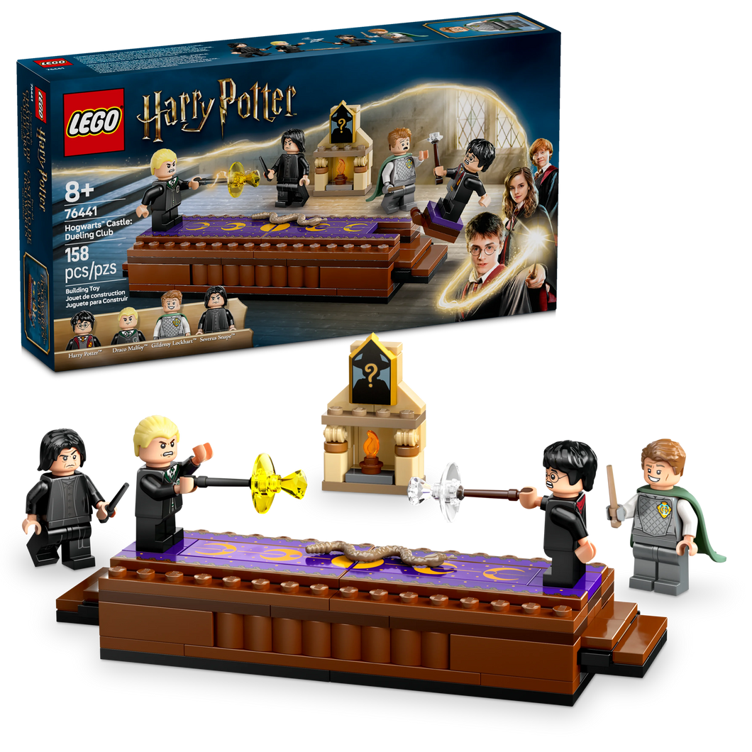 LEGO® Harry Potter™ Hogwarts™ Castle: Dueling Club, Wizard Toy for Kids, Magical Adventure Set 76441