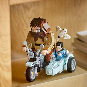 LEGO® Harry Potter™ Hagrid™ & Harry’s Motorcycle Ride, Magical Toy Playset, Motorbike Set 76443