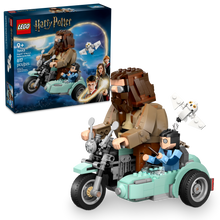 LEGO® Harry Potter™ Hagrid™ & Harry’s Motorcycle Ride, Magical Toy Playset, Motorbike Set 76443