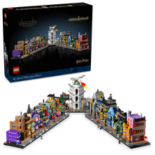 LEGO® Harry Potter™ Diagon Alley™ Wizarding Shops, Wizard Set for Adults, Magic Display Model 76444