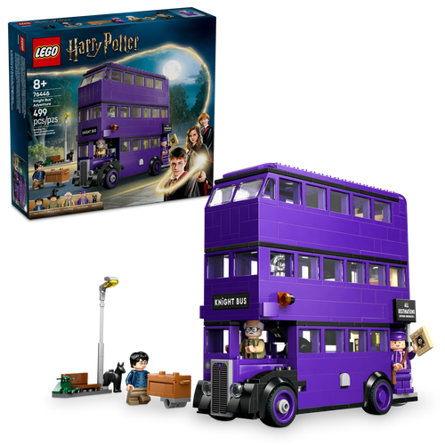 LEGO® Harry Potter™ Knight Bus™ Adventure, Magic Vehicle Toy for Kids, Unique Birthday Present 76446