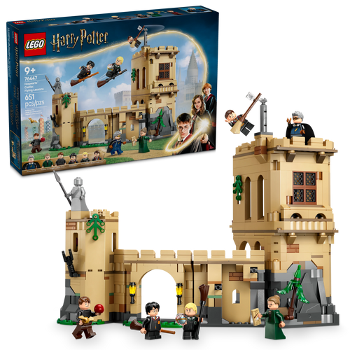 LEGO® Harry Potter™ Hogwarts™ Castle: Flying Lessons Adventure Set, Wizard Gift for Kids 76447