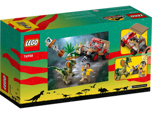LEGO Jurassic Park Dilophosaurus Ambush 76958 Buildable Toy Set