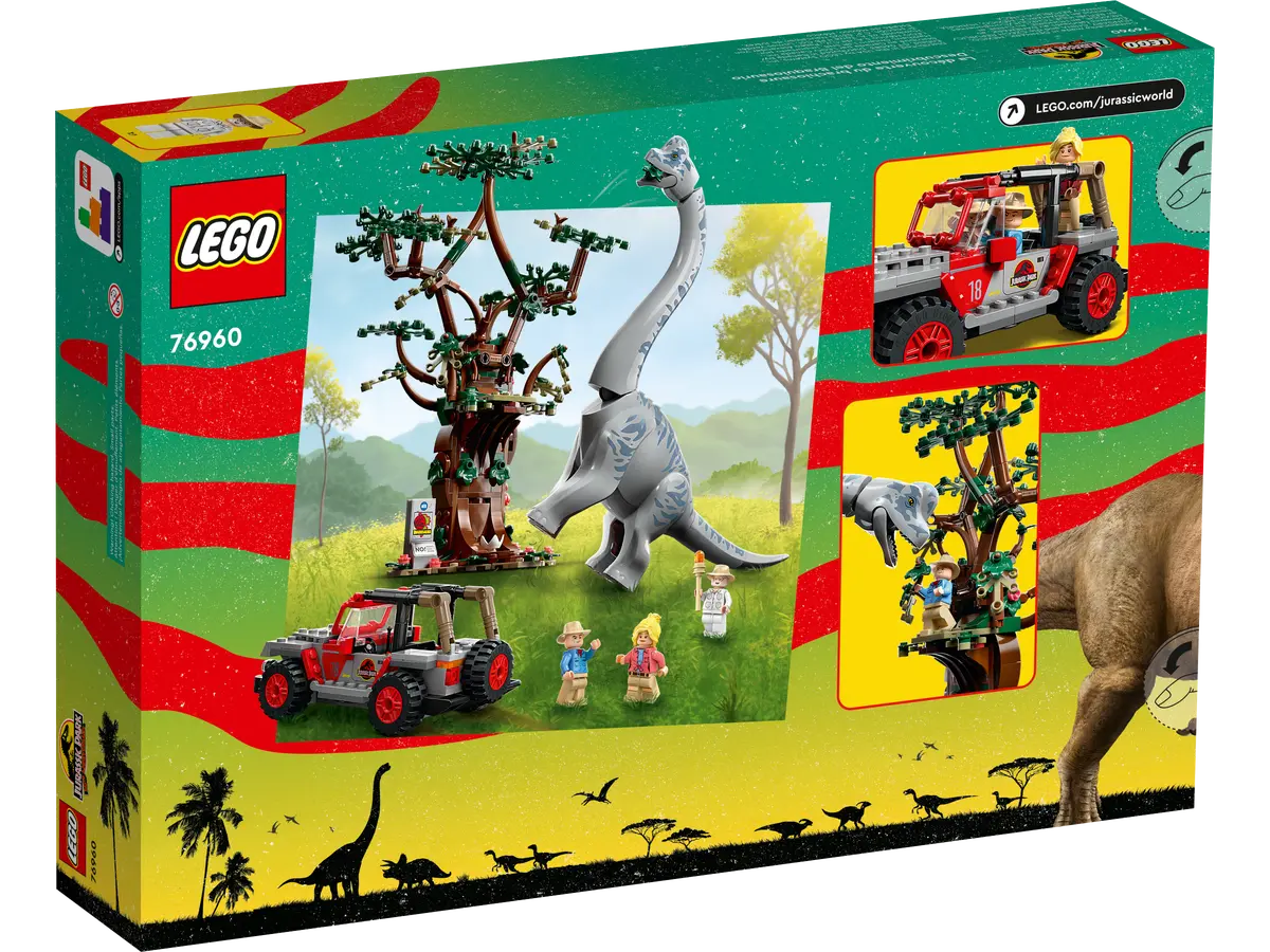 LEGO Jurassic Park Brachiosaurus Discovery 76960 30th Anniversary Dino
