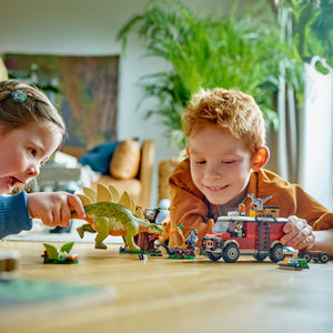 LEGO® Jurassic World Dinosaur Missions: Stegosaurus Discovery Toy, Fun Holiday Gift for Kids 76965