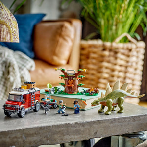 LEGO® Jurassic World Dinosaur Missions: Stegosaurus Discovery Toy, Fun Holiday Gift for Kids 76965