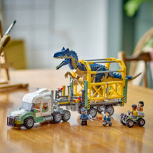 LEGO® Jurassic World Dinosaur Missions: Allosaurus Transport Truck Toy, Fun Gift Idea for Kids 76966
