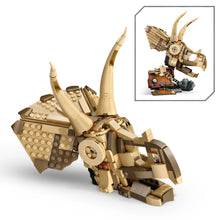 LEGO® Jurassic World Dinosaur Fossils: Triceratops Skull Model Playset, Building Kit Display 76969