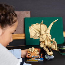 LEGO® Jurassic World Dinosaur Fossils: Triceratops Skull Model Playset, Building Kit Display 76969