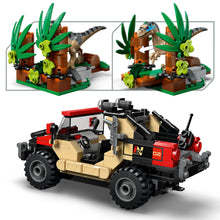 LEGO® Jurassic World Raptor Off-Road Escape Velociraptor Toy Dinosaur, Kids’ Building Kit 76972