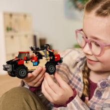 LEGO® Jurassic World Raptor Off-Road Escape Velociraptor Toy Dinosaur, Kids’ Building Kit 76972