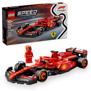 LEGO® Speed Champions Ferrari SF-24 F1® Race Car Toy Vehicle and Driver Set 77242
