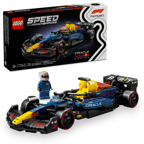 LEGO® Speed Champions Oracle Red Bull Racing RB20 F1® Race Car Vehicle for Adults 77243