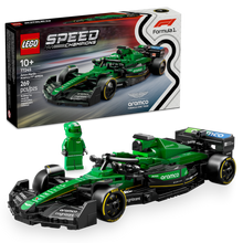 LEGO® Speed Champions Aston Martin Aramco F1® AMR24 Race Car Vehicle Set and Driving Kit 77245