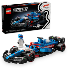 LEGO® Speed Champions Visa Cash App RB VCARB 01 F1® Race Car Vehicle Kit and Driver Set 77246
