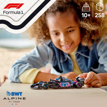 LEGO® Speed Champions BWT Alpine F1® Team A524 Race Car, Toy Vehicle and Driver Set 77248