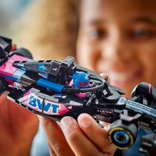 LEGO® Speed Champions BWT Alpine F1® Team A524 Race Car, Toy Vehicle and Driver Set 77248
