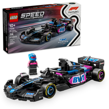 LEGO® Speed Champions BWT Alpine F1® Team A524 Race Car, Toy Vehicle and Driver Set 77248