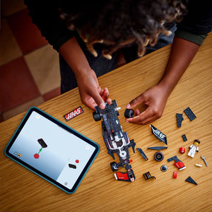LEGO® Speed Champions MoneyGram Haas F1® Team VF-24 Race Car, Toy Vehicle and Driving Kit 77250