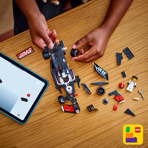 LEGO® Speed Champions MoneyGram Haas F1® Team VF-24 Race Car, Toy Vehicle and Driving Kit 77250