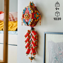 LEGO® Spring Festival Fortune Firecracker Building Toy - Wall Art for Kids Ages 9+ - 80118