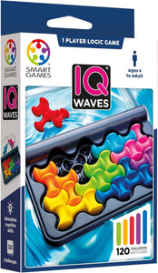 Smart Games - IQ-Waves - Educational Brainstorming - Multi-Level Strategy Game and Skill Building - Logic and Thinking Game - 6 Years +