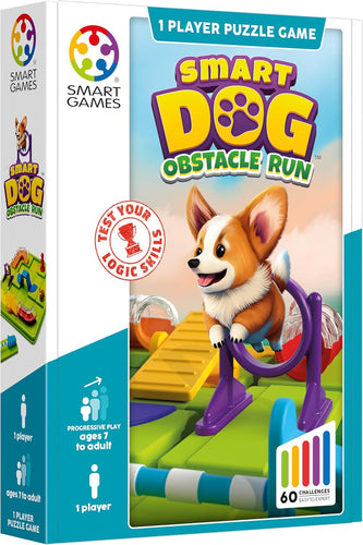 Smart Games - Smart Dog - Corgi - Brainstorming - Multi-Level Strategy Game and Skills Development - Logic and Reflection Game - 7 Years +