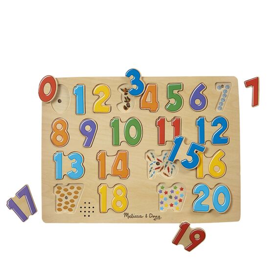 Melissa and Doug Number Sound Puzzle - All-Star Learning Inc. - Proudly Canadian