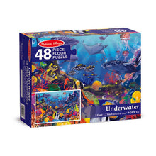 Melissa and Doug Underwater Floor Puzzle - 48 Pieces - All-Star Learning Inc. - Proudly Canadian