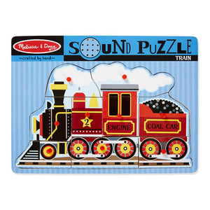 Melissa and Doug Train Sound Puzzle - 9 Pieces - All-Star Learning Inc. - Proudly Canadian