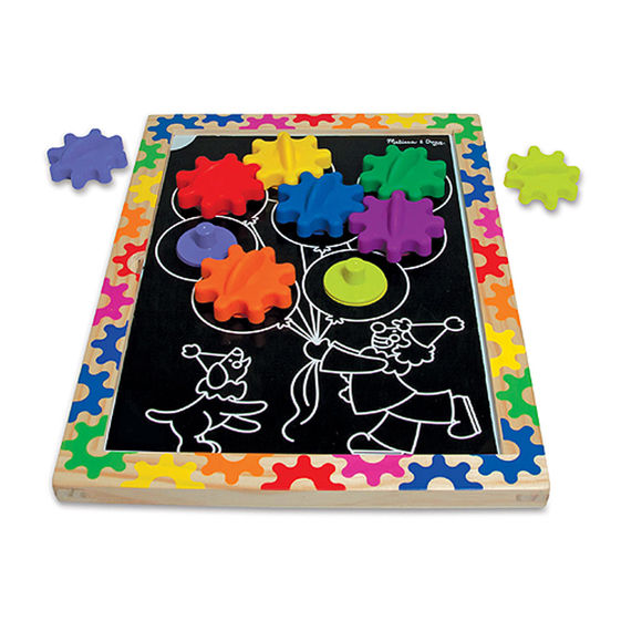 Melissa and Doug Switch & Spin Magnetic Gear Board - All-Star Learning Inc. - Proudly Canadian