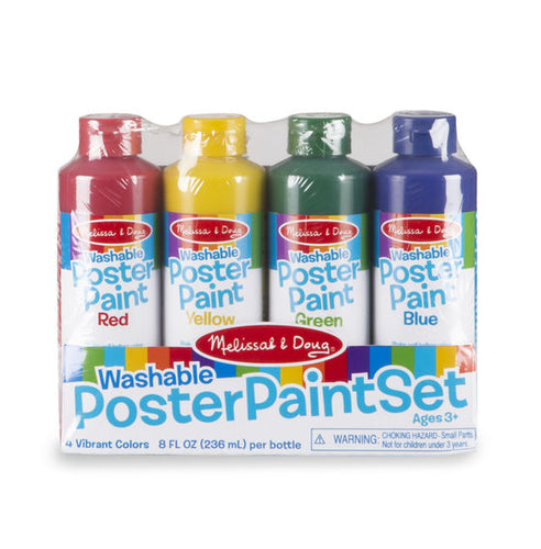 Melissa and Doug Washable Poster Paint Set - All-Star Learning Inc. - Proudly Canadian