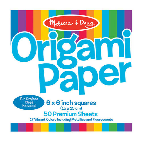 Melissa and Doug Origami Paper Vibrant Color Sheets - All-Star Learning Inc. - Proudly Canadian