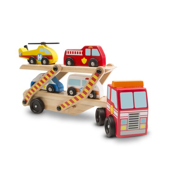Melissa and Doug Emergency Vehicle Carrier - All-Star Learning Inc. - Proudly Canadian