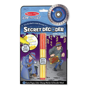 Melissa and Doug Secret Decoder Game Book - ON the GO Travel Activity Book - All-Star Learning Inc. - Proudly Canadian