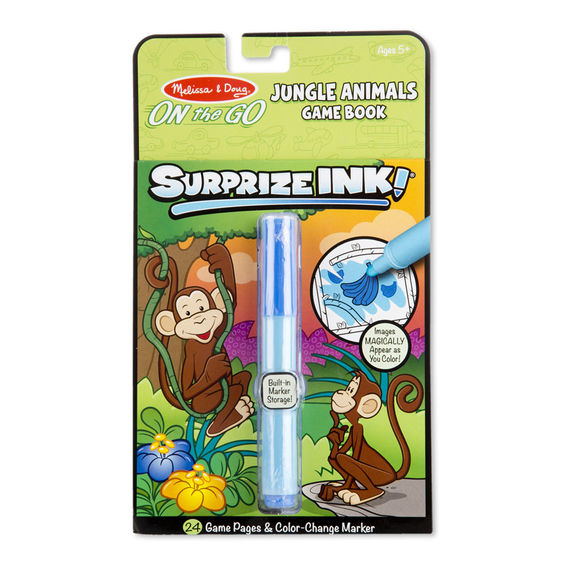 Melissa and Doug Surprize Ink! Jungle - ON the GO Travel Activity Book - All-Star Learning Inc. - Proudly Canadian