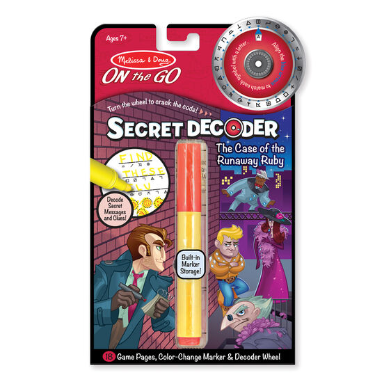 Melissa and doug secret hot sale decoder