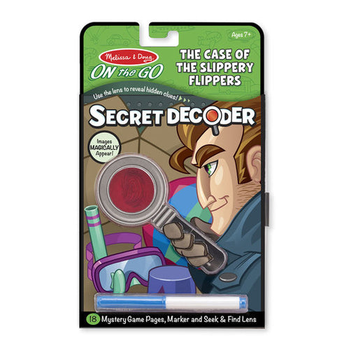 Melissa and Doug Secret Decoder Set - Case of the Slippery Flippers - All-Star Learning Inc. - Proudly Canadian