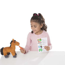 Melissa and Doug Feed & Groom Horse Care Play Set - All-Star Learning Inc. - Proudly Canadian