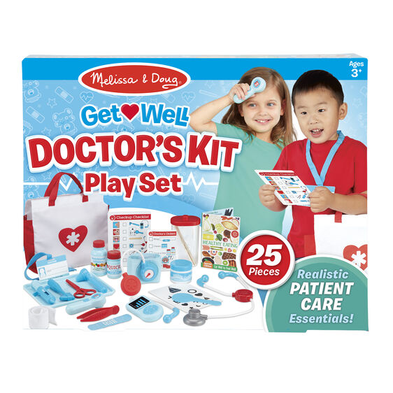 Melissa and Doug Get Well Doctor's Kit Play Set