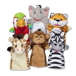 Melissa and Doug Safari Buddies Hand Puppets - All-Star Learning Inc. - Proudly Canadian