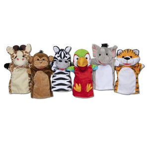 Melissa and Doug Safari Buddies Hand Puppets - All-Star Learning Inc. - Proudly Canadian
